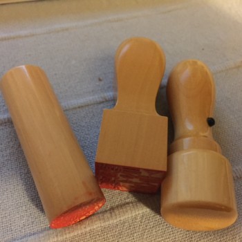 法人用の印鑑まで作った