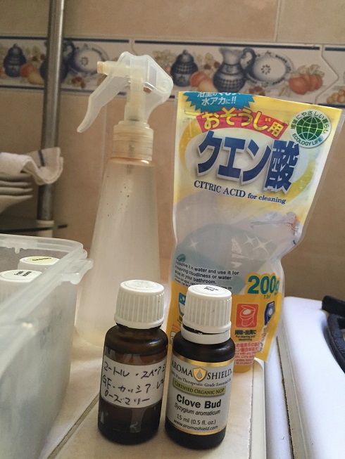 日本から持参